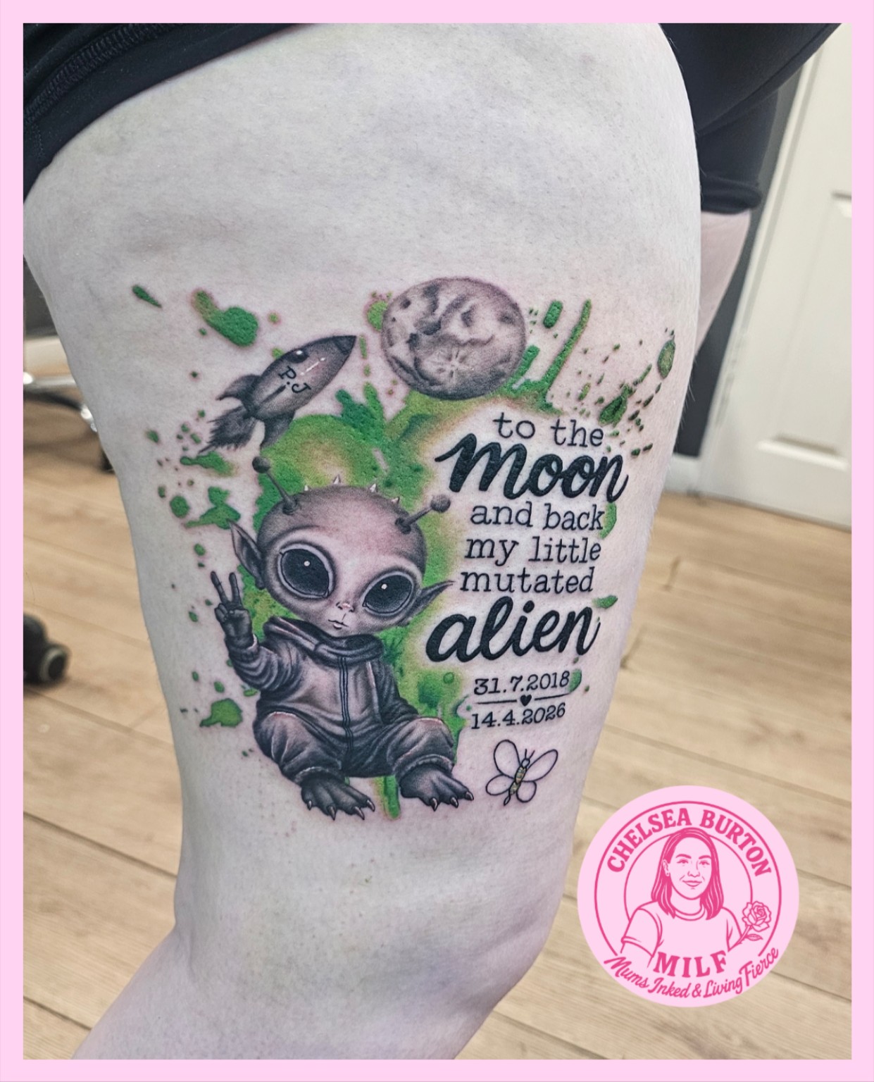 Tattoo by Chelsea Burton, portfolio piece 11