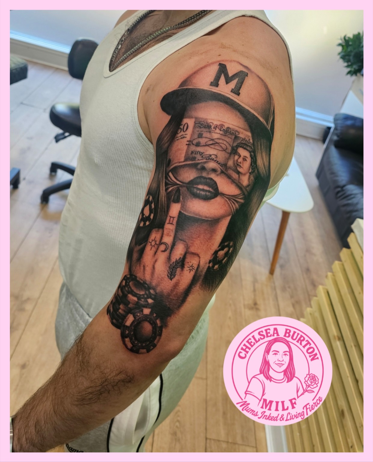Tattoo by Chelsea Burton, portfolio piece 16